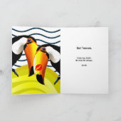 Sweet Toucan Pun Valentijn of proposal Cute Funny Feestdagen Kaart (Binnen)
