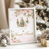 Sweet traktaties Winter Onederland Verjaardag Poster