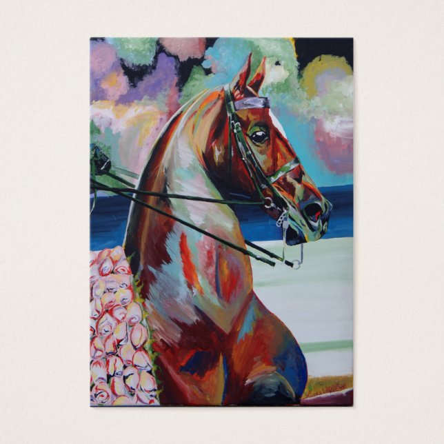 Sweet Treat - Amerikaans zadelras Visitekaartjes (Voorkant)