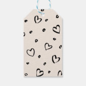 Sweet Treat Cupcake Cat Valentijnsdag Cadeaulabel (Achterkant)