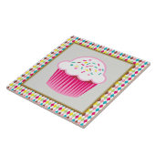 Sweet Treat Cupcake Kitchen of Restraunt Tile Tegeltje (Zijkant)