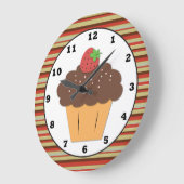 Sweet Treat Cupcake Wall Clock Grote Klok (Hoek)
