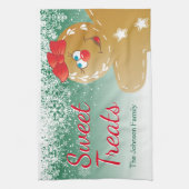 Sweet Treat GingerBrooMan Theedoek (Verticaal)