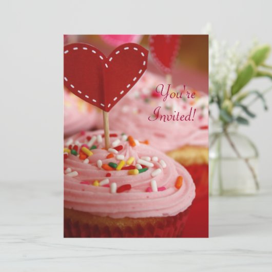 Sweet Treat Invitation Kaart (Staand voorkant)