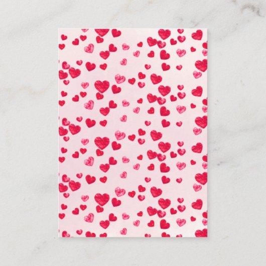 Sweet Treat Lieverd Shower Book for Baby Informatiekaartje (Achterkant)