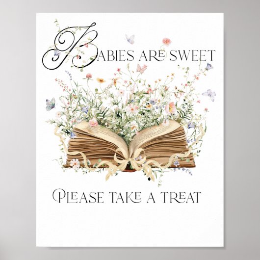 Sweet Treat Nieuw Chapter Book Theme Wildflower Poster (Voorkant)