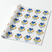 Sweet Treat op Hanukkah Name  Cadeaupapier (Uitgerold)