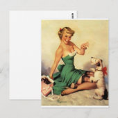 Sweet Treat Pin omhoog Briefkaart (Voorkant / Achterkant)