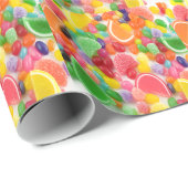 Sweet Treat Snoep Land Cadeaupapier (Rol Hoek)