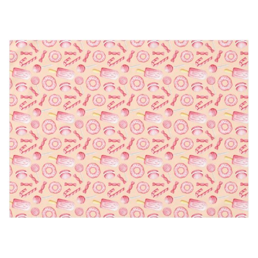 Sweet Treat Tablecloth Tafelkleed (Voorkant (Horizontaal))