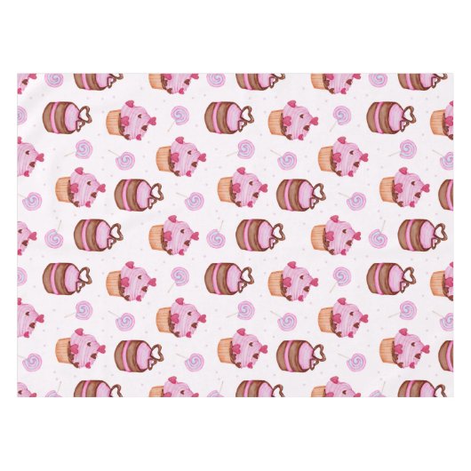 Sweet Treat Tablecloth Tafelkleed (Voorkant (Horizontaal))