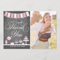 Sweet Treates Bedankt met foto