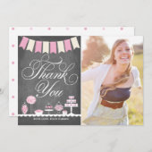 Sweet Treates Bedankt met foto (Voorkant / Achterkant)