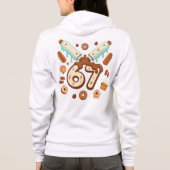 Sweet Treats 67 – Donuts & Chocolate Dessert Hoodie (Achterkant)
