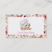 Sweet Treats Bakery Chef Kitten Visitekaartje (Voorkant)