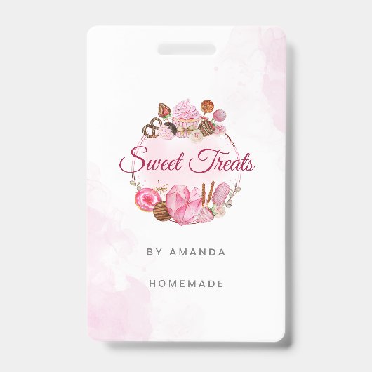 Sweet Treats Bakkerij Badge (Voorzijde)
