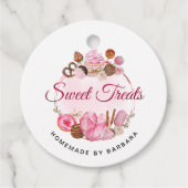 Sweet Treats Bakkerij Bedankjes Labels (Voorkant)
