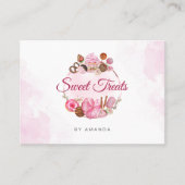 Sweet Treats Bakkerij Contactkaartje (Voorkant)