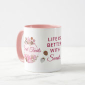 Sweet Treats Bakkerij Recepten Mok (Voorkant links)