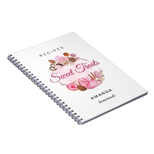Sweet Treats Bakkerij Recepten Notitieboek (Rechterzijde)