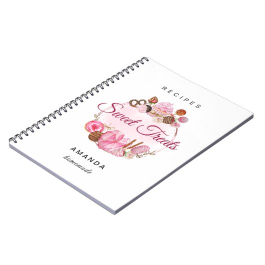 Sweet Treats Bakkerij Recepten Notitieboek (Linkerzijde)