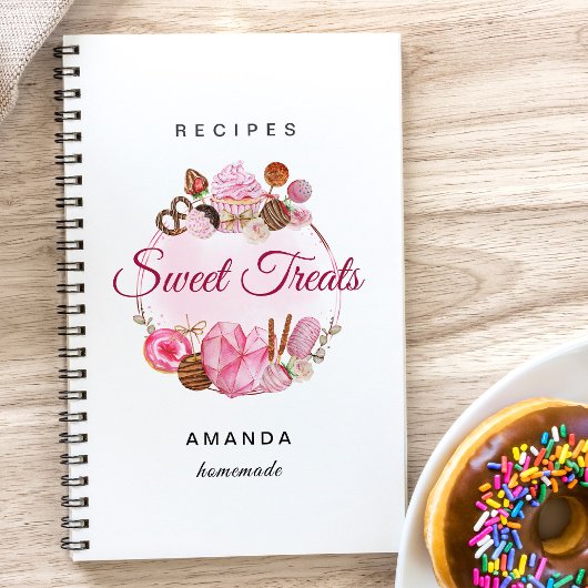 Sweet Treats Bakkerij Recepten Notitieboek