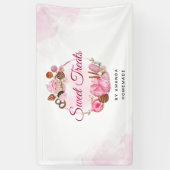 Sweet Treats Bakkerij Spandoek (Verticaal)