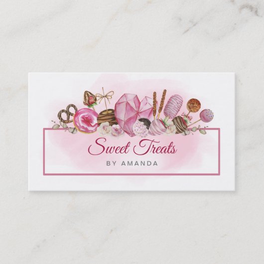 Sweet Treats Bakkerij Visitekaartje (Voorkant)