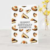 Sweet Treats Birthday Card Kaart (Gele Bloem)