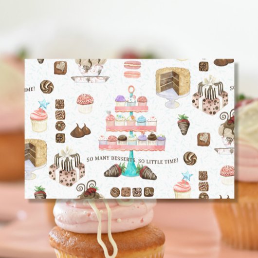 Sweet Treats Chocolade Cupcakes Decoupage Tissuepapier