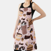 Sweet Treats Chocolade Donut Mocha Pindakaas Schort (Insitu)