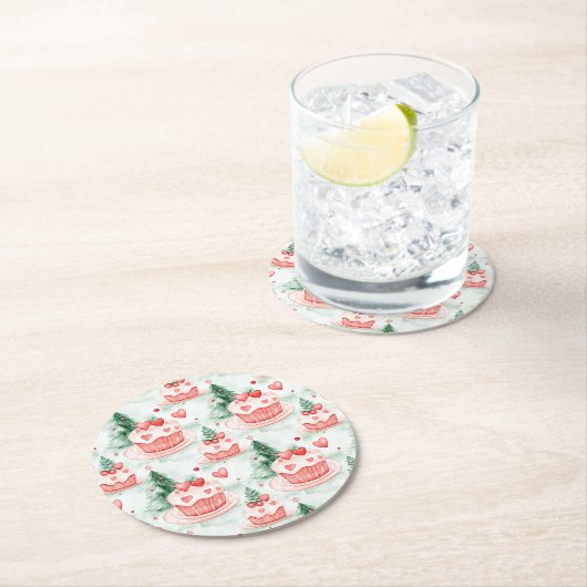 Sweet Treats Christmas Paper Onderzetters (Insitu)