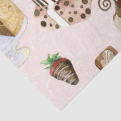 Sweet Treats Cupcakes Chocolade in Cakes Decoupage Tissuepapier (Detail)