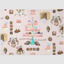 Sweet Treats Cupcakes Chocolade in Cakes Decoupage