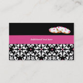 Sweet Treats en Damask Bakery Visitekaartje (Achterkant)
