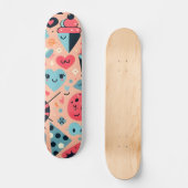 Sweet Treats Fiesta Persoonlijk Skateboard (Voorkant)