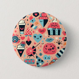 Sweet Treats Fiesta Ronde Button 5,7 Cm