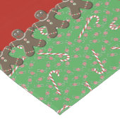 Sweet Treats Holiday Snoep Buffet Gingerbread Here Korte Tafelloper (Hoek)