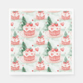 Sweet Treats Kerstpapier Servet (Voorkant)