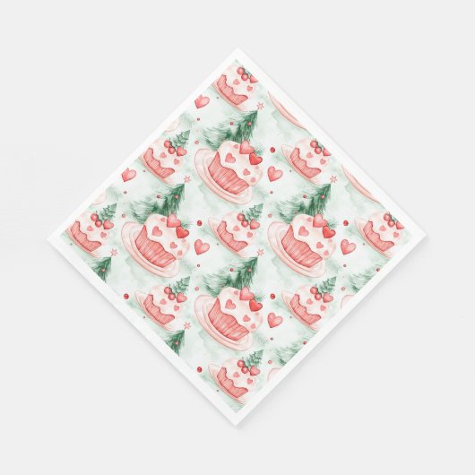 Sweet Treats Kerstpapier Servet (Hoek)
