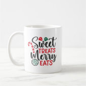 Sweet Treats Merry Eats Cute Christmas Koffiemok (Links)