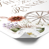 Sweet Treats op het gebied van wilde Westerne Baby Poster (Hoek)