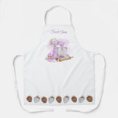 Sweet Treats Paarse Schort (Voorkant)