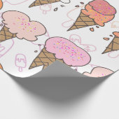 Sweet Treats - Premium ijsverpakking Cadeaupapier (Hoek)