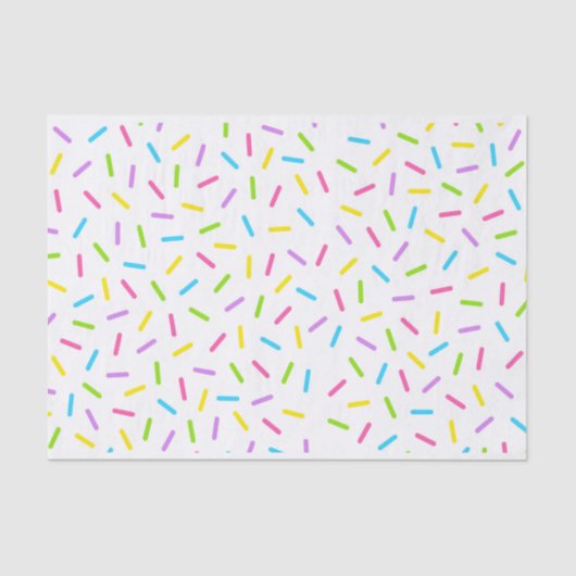 Sweet Treats Sprinkle Tissue Papier (Voorkant)