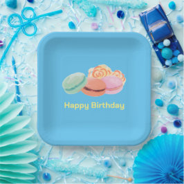 Sweet Treats vierkant papier Bord