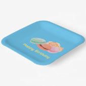 Sweet Treats vierkant papier Bord (Gebogen)