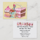 Sweet Treats Visitekaartje - SRF (Voorkant / Achterkant)