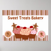 Sweet Trees Bakery Business Poster (Voorkant)