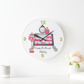 Sweet Trees Bakery Shop Wall Clock Grote Klok (Huis)